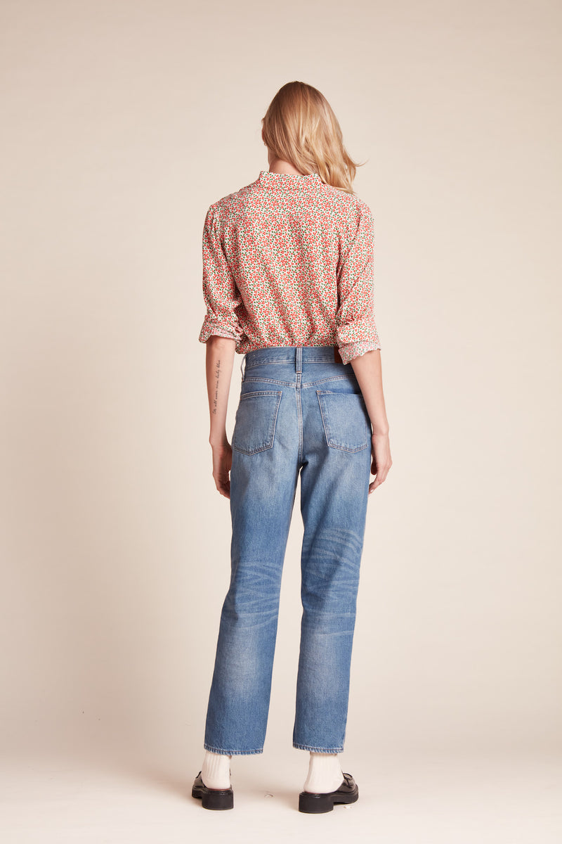 Jacquelin Shirt Carmine Ditsy