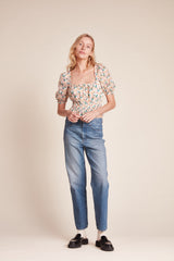 Drew Blouse Lattice Vine