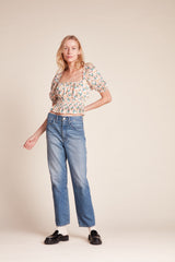 Drew Blouse Lattice Vine