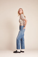 Drew Blouse Lattice Vine