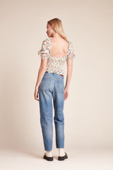 Drew Blouse Lattice Vine