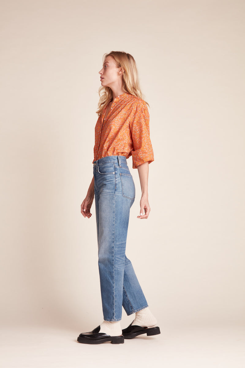 Lilly Shirt Turmeric Ivy
