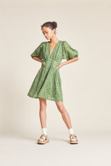 Gia Dress Green Ivy