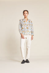 Bailey Blouse Violet Tendril