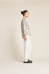 Bailey Blouse Violet Tendril
