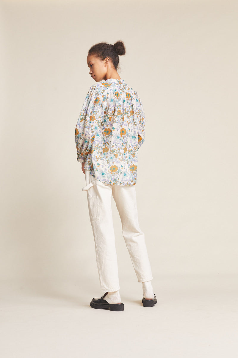 Bailey Blouse Violet Tendril