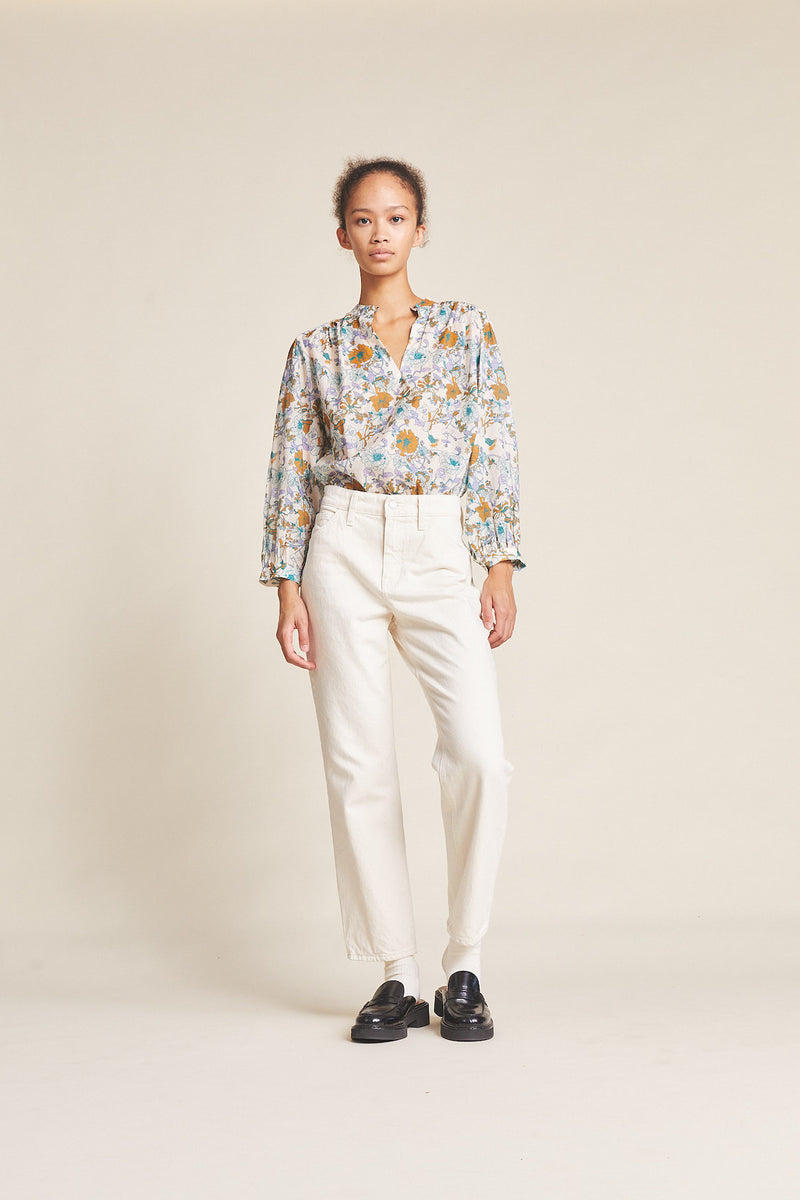 Bailey Blouse Violet Tendril