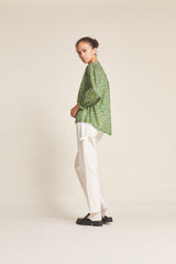 Bailey Blouse Green Ivy