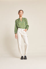 Bailey Blouse Green Ivy
