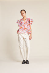 Clover Blouse Petite Palm