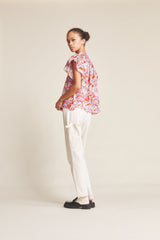 Clover Blouse Petite Palm