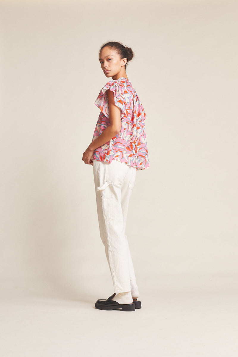 Clover Blouse Petite Palm