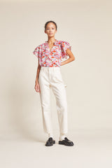 Clover Blouse Petite Palm