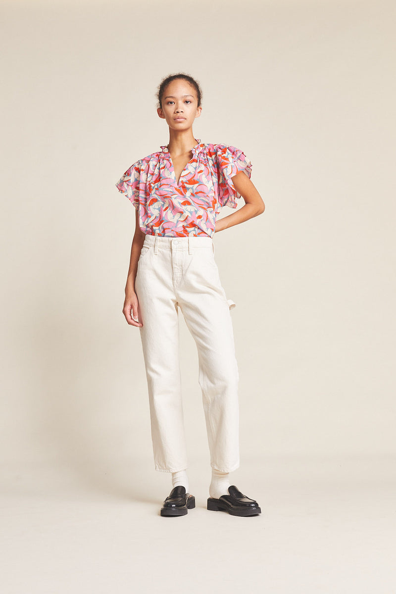 Clover Blouse Petite Palm