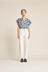Clover Blouse Tropical Vine