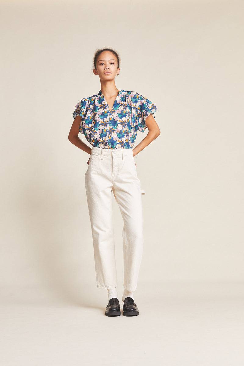 Clover Blouse Tropical Vine