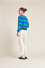 Ryann Sweater Summercamp Stripe
