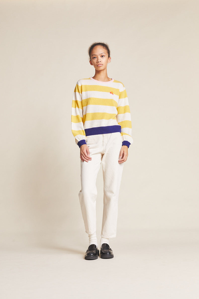 Ryann Sweater Dandelion Stripe