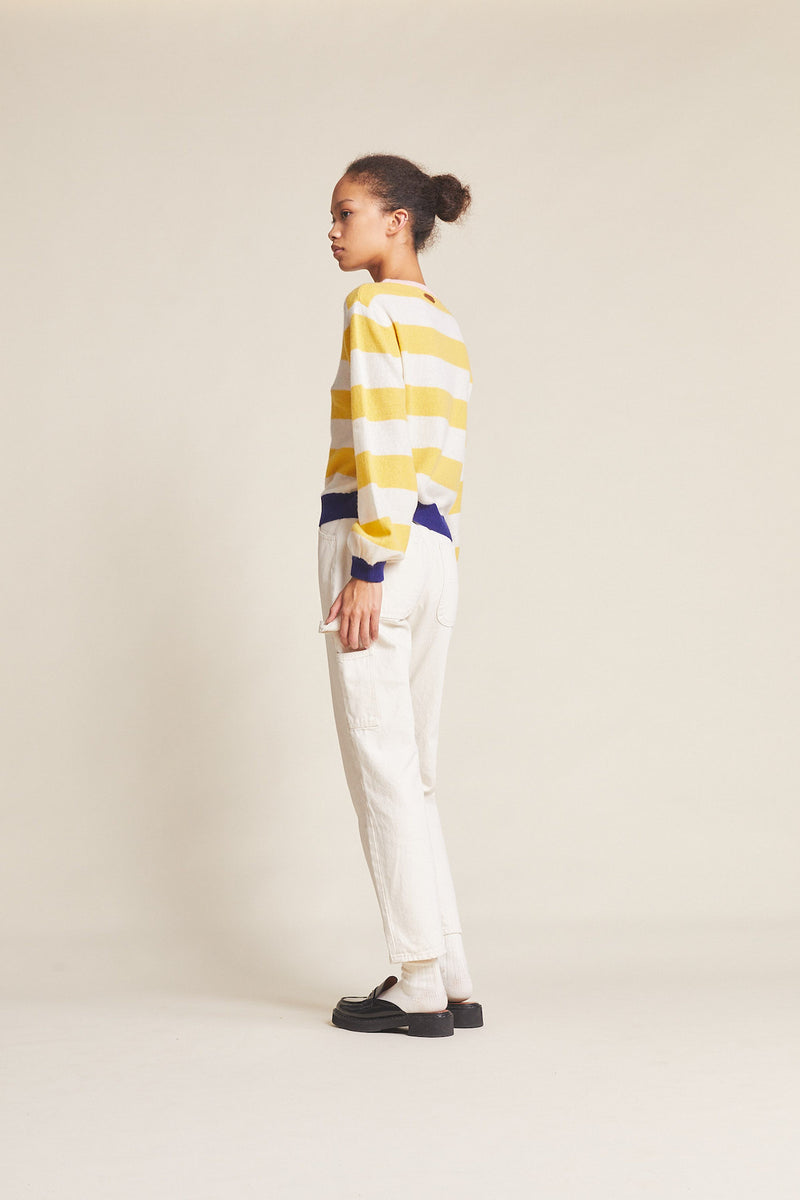 Ryann Sweater Dandelion Stripe
